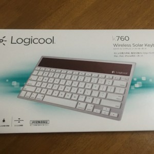 LOGICOOL ワイヤレス ソーラーキーボード k760