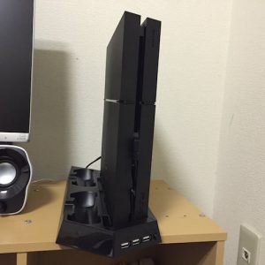 PS4縦置きスタンド 使用した感じ